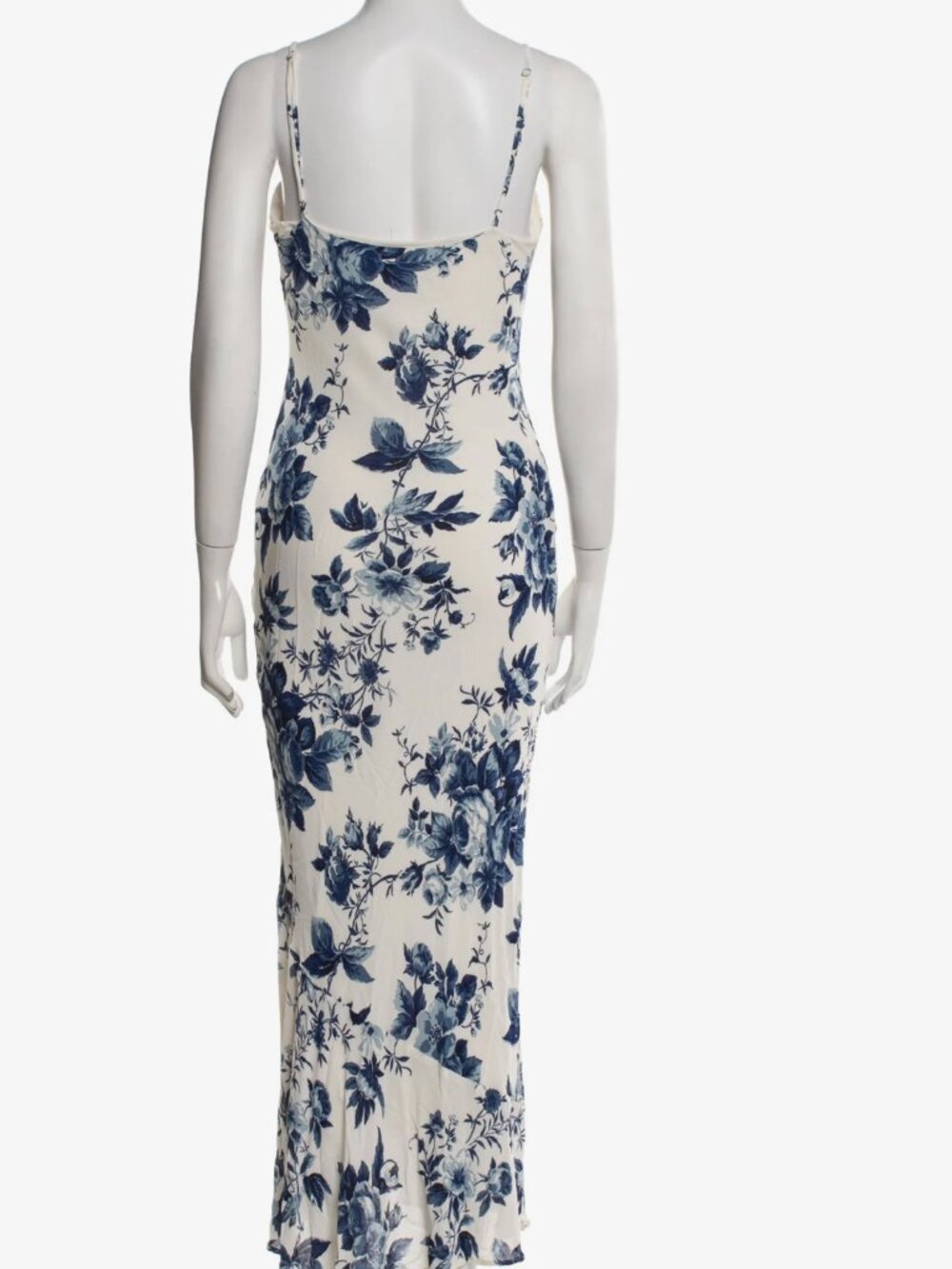 Reformation Parma Dress in CallaLily print blue/white size M - Picture 6 of 6